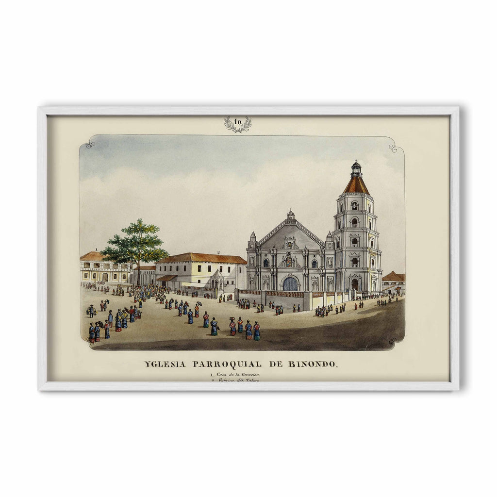 Iglesia Parroquial de Binondo, 1847 by José Honorato Lozano