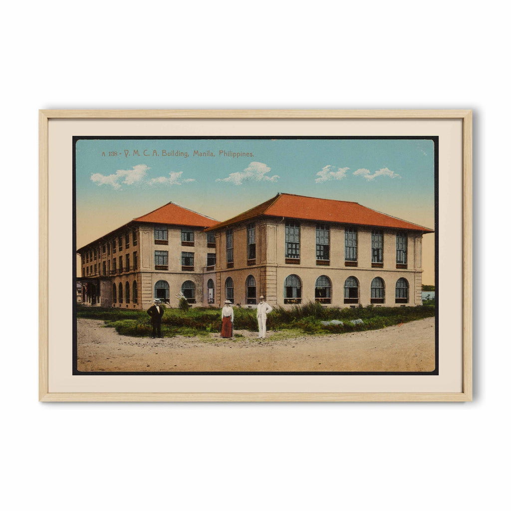 Y.M.C.A. Building, Manila - Philippine Vintage Postcard