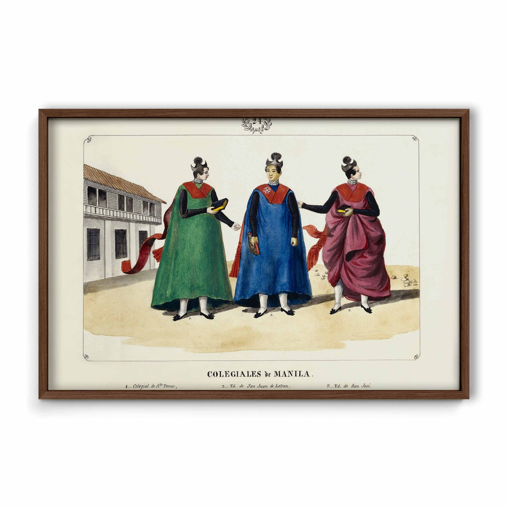 Colegiales de Manila, 1847 by José Honorato Lozano