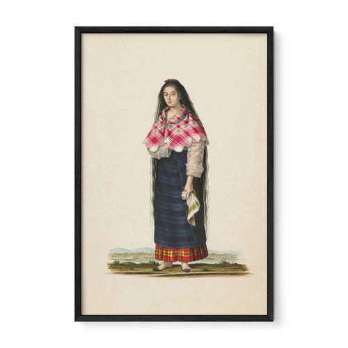 A Spanish mestiza of Manila by Justiniano Asuncion