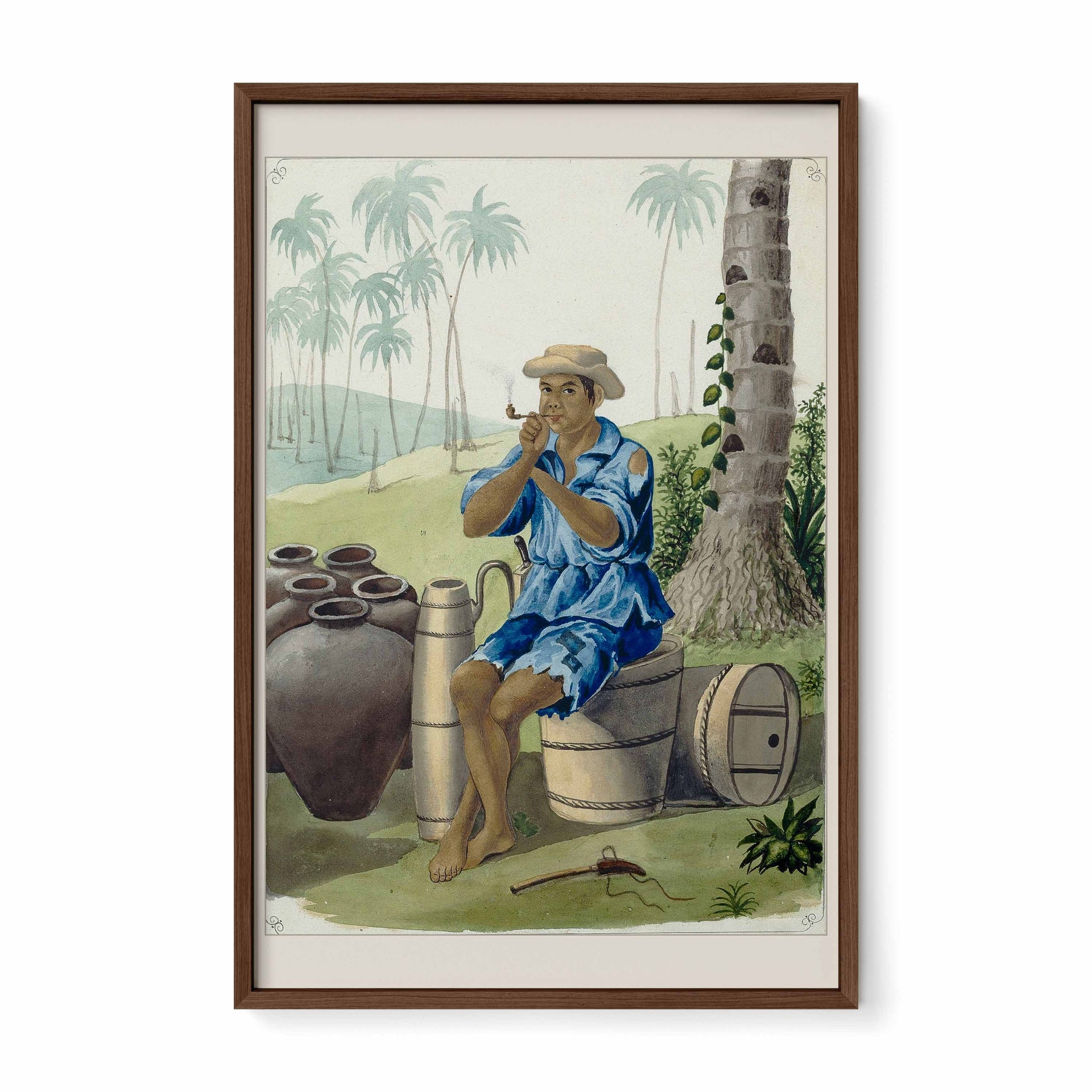 Indio Mananguetero, 1847 by José Honorato Lozano