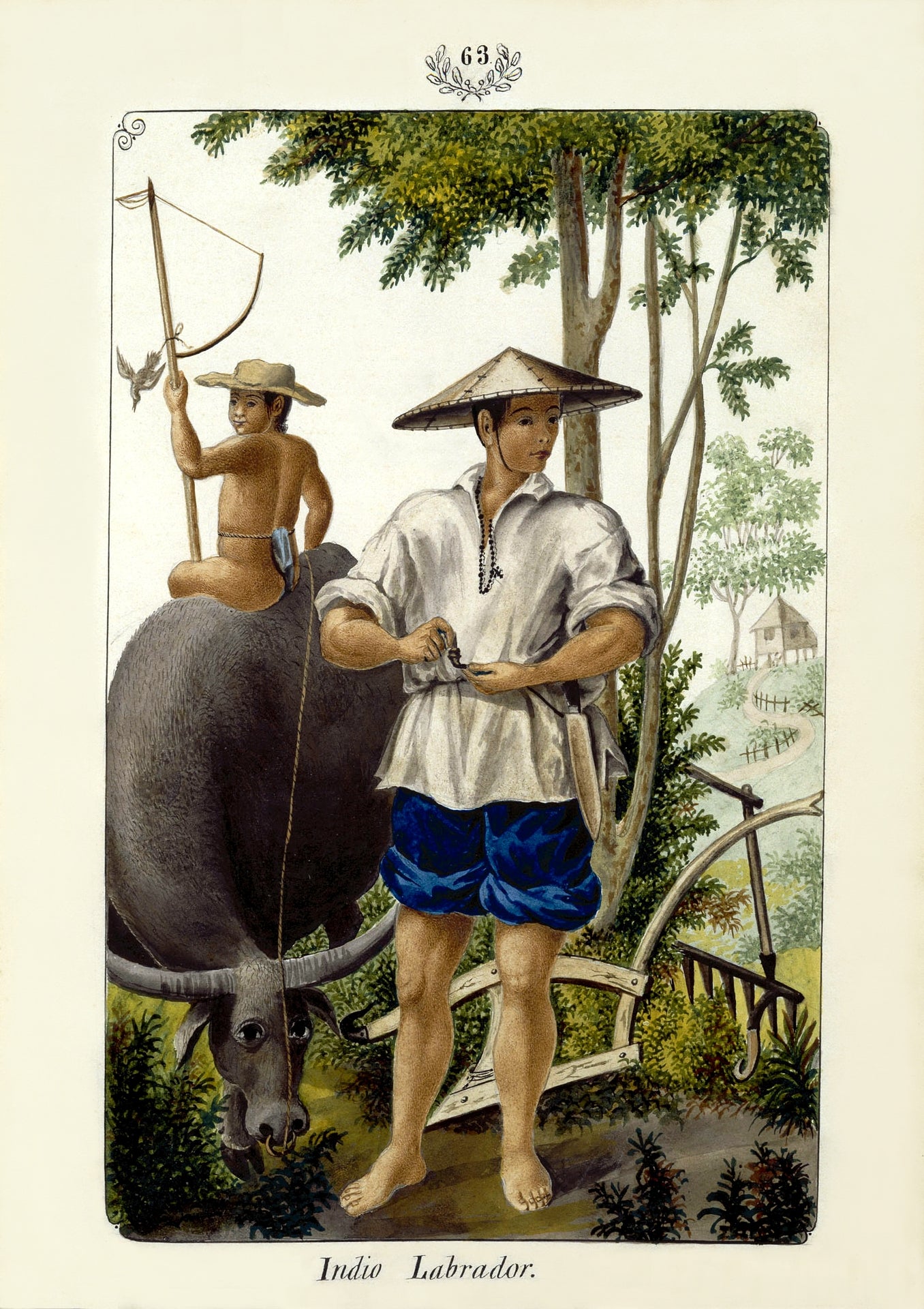 Indio Labrador by Jose Honorato Lozano