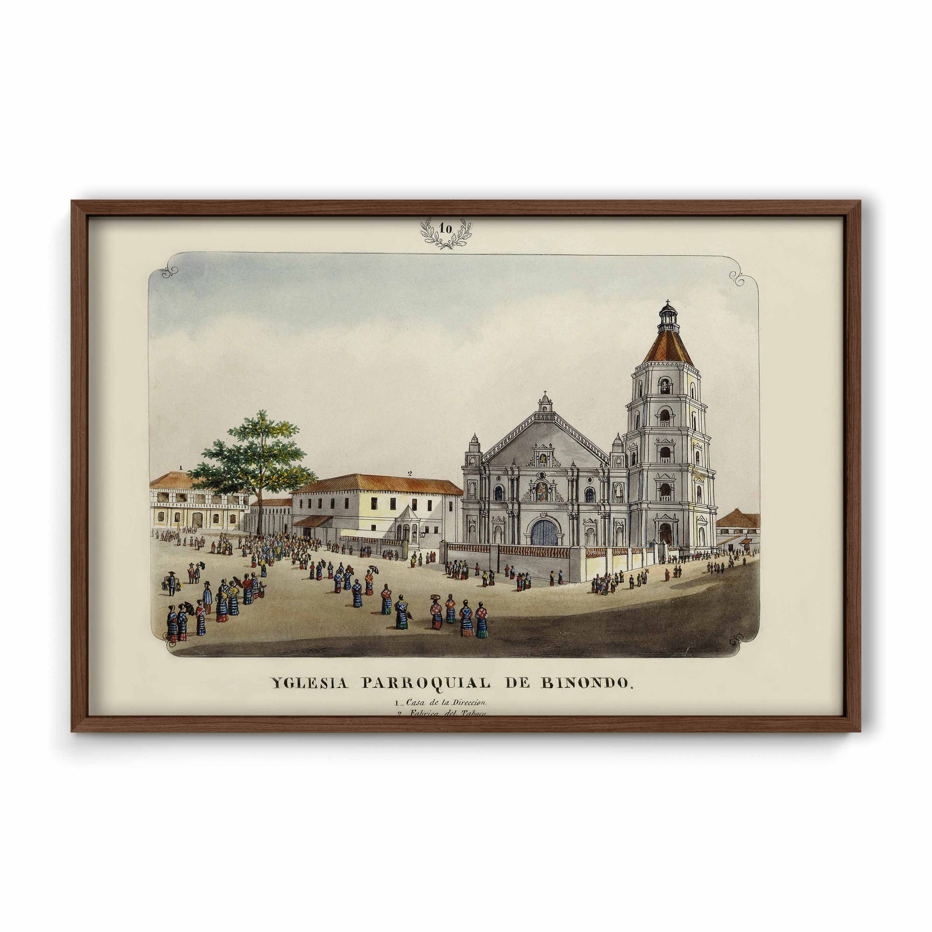 Iglesia Parroquial de Binondo, 1847 by José Honorato Lozano