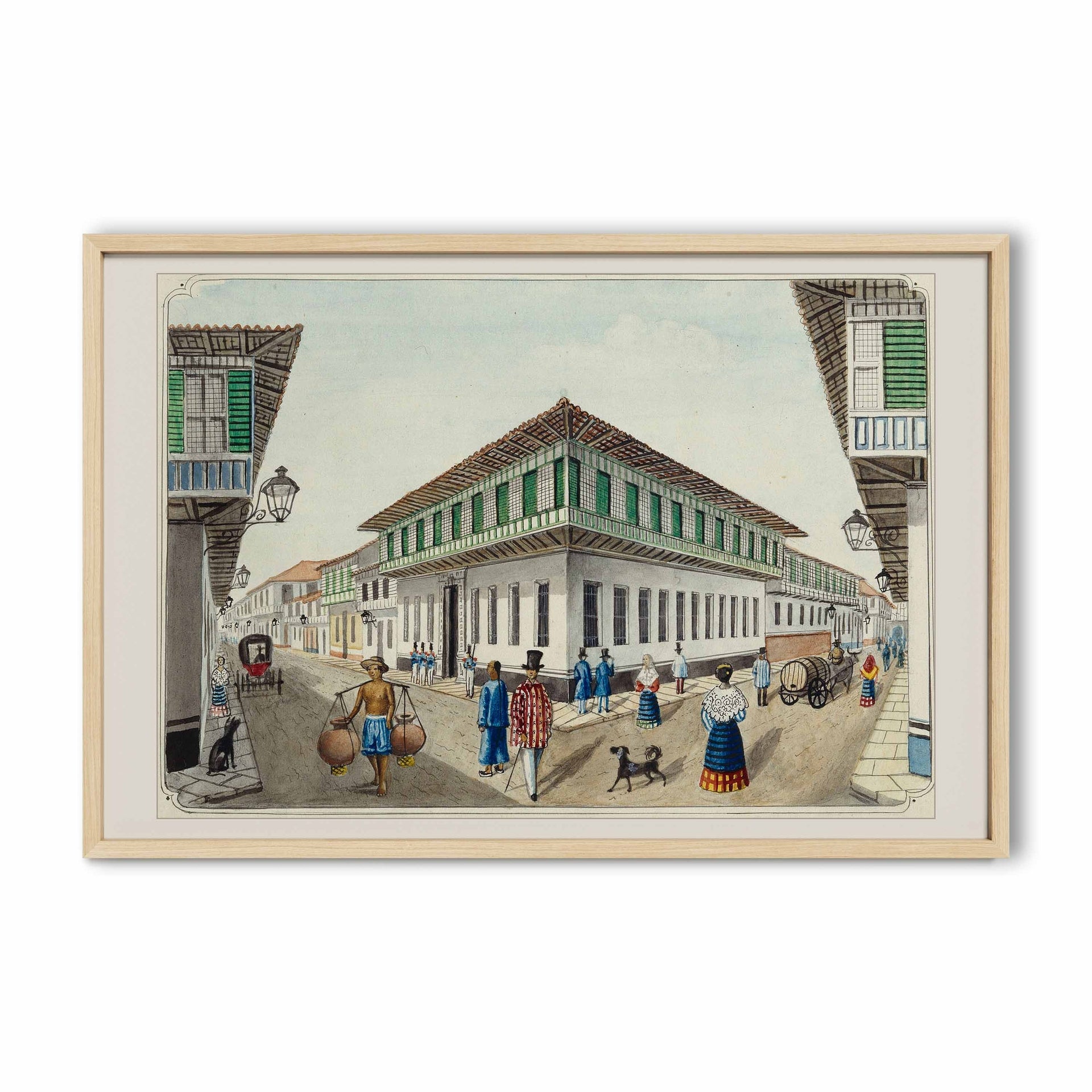 Casa de la intendencia, 1847 by José Honorato Lozano