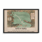 Battle of Manila, 1898 - Philippine Vintage Game Board