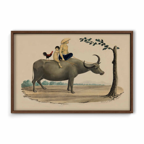 El Carabao, 1855 by José Honorato Lozano