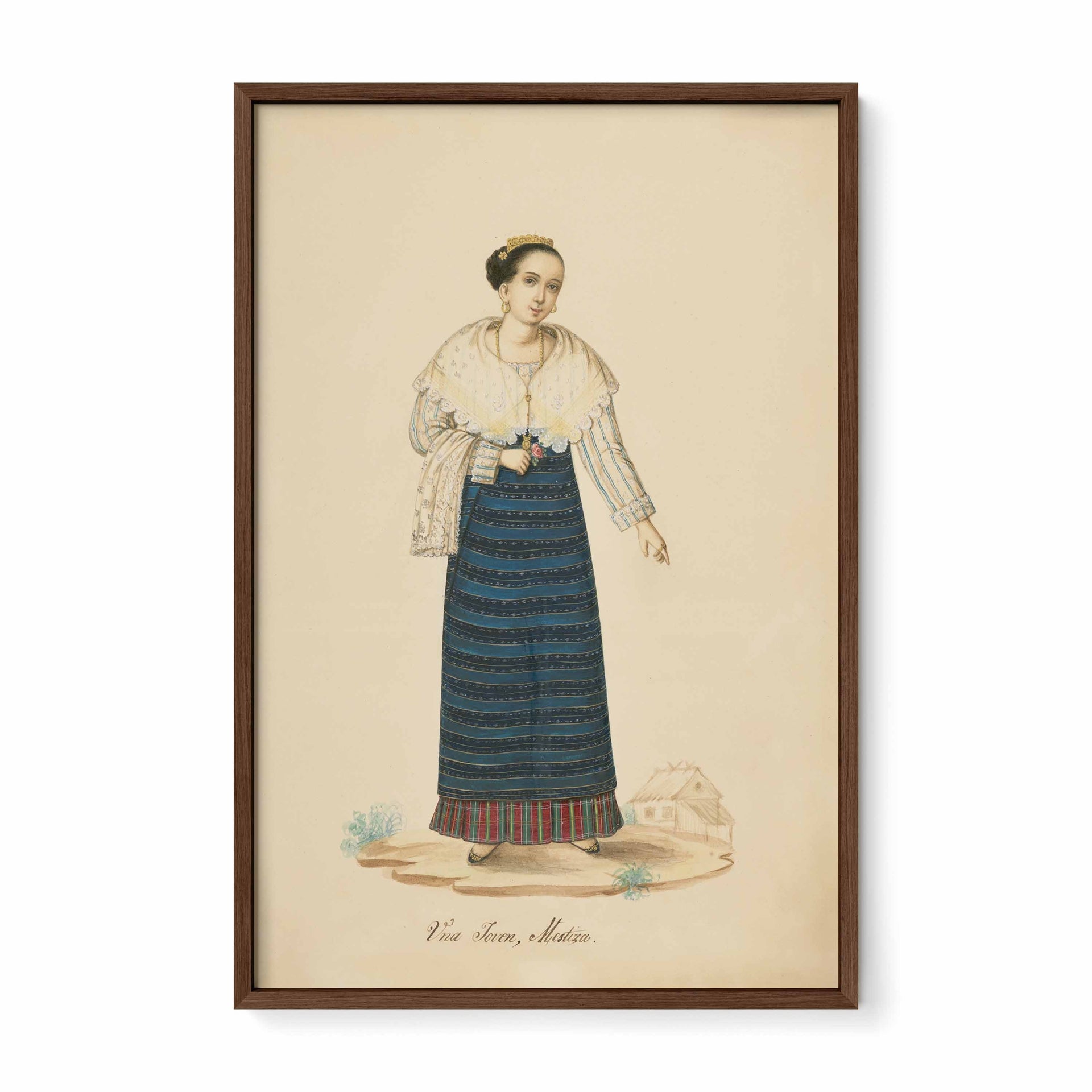 Una Joven Mestiza by Justiniano Asuncion