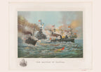 The Battle of Manila, 1898 - Philippine Vintage Print