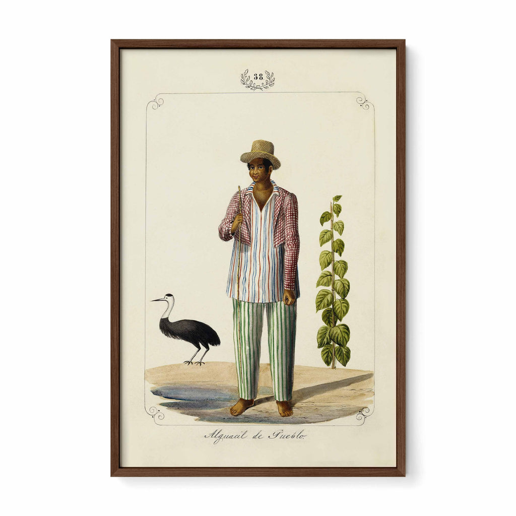 Alguacil de Pueblo, 1847 by José Honorato Lozano