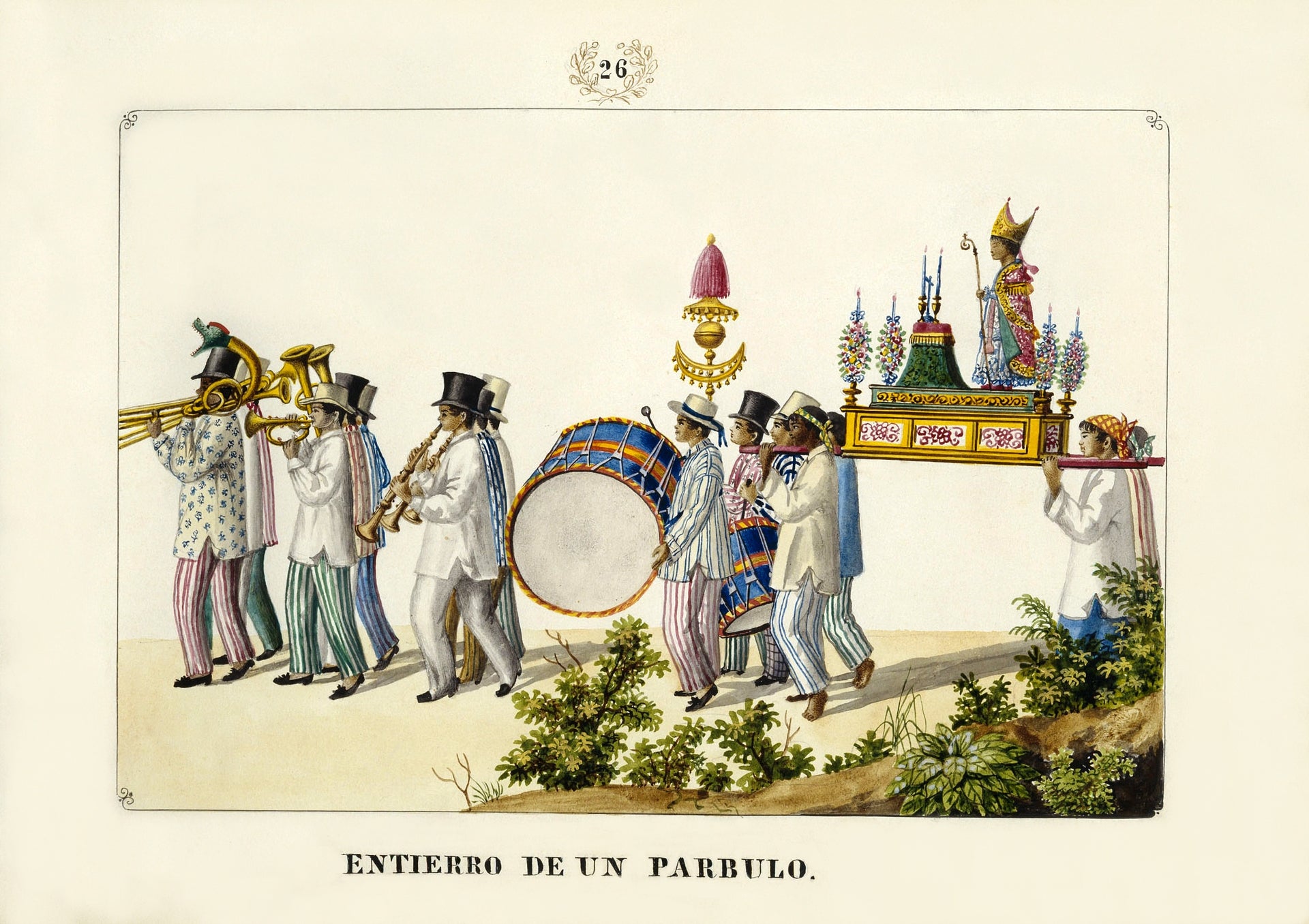 Entierro de un Párvulo, 1847 by José Honorato Lozano
