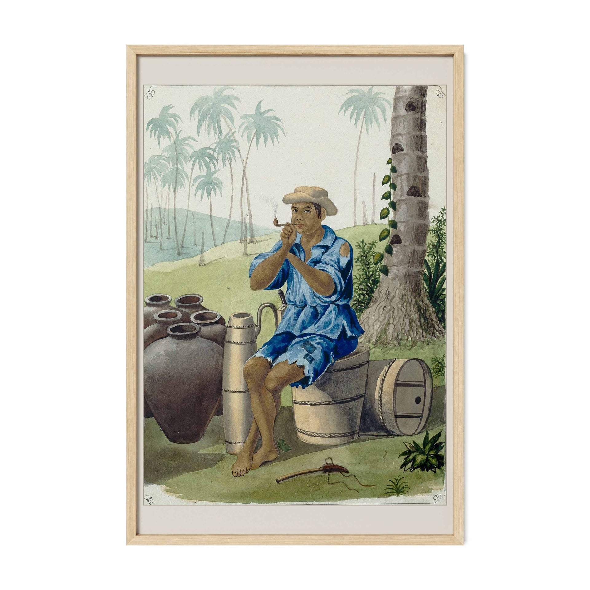 Indio Mananguetero, 1847 by José Honorato Lozano