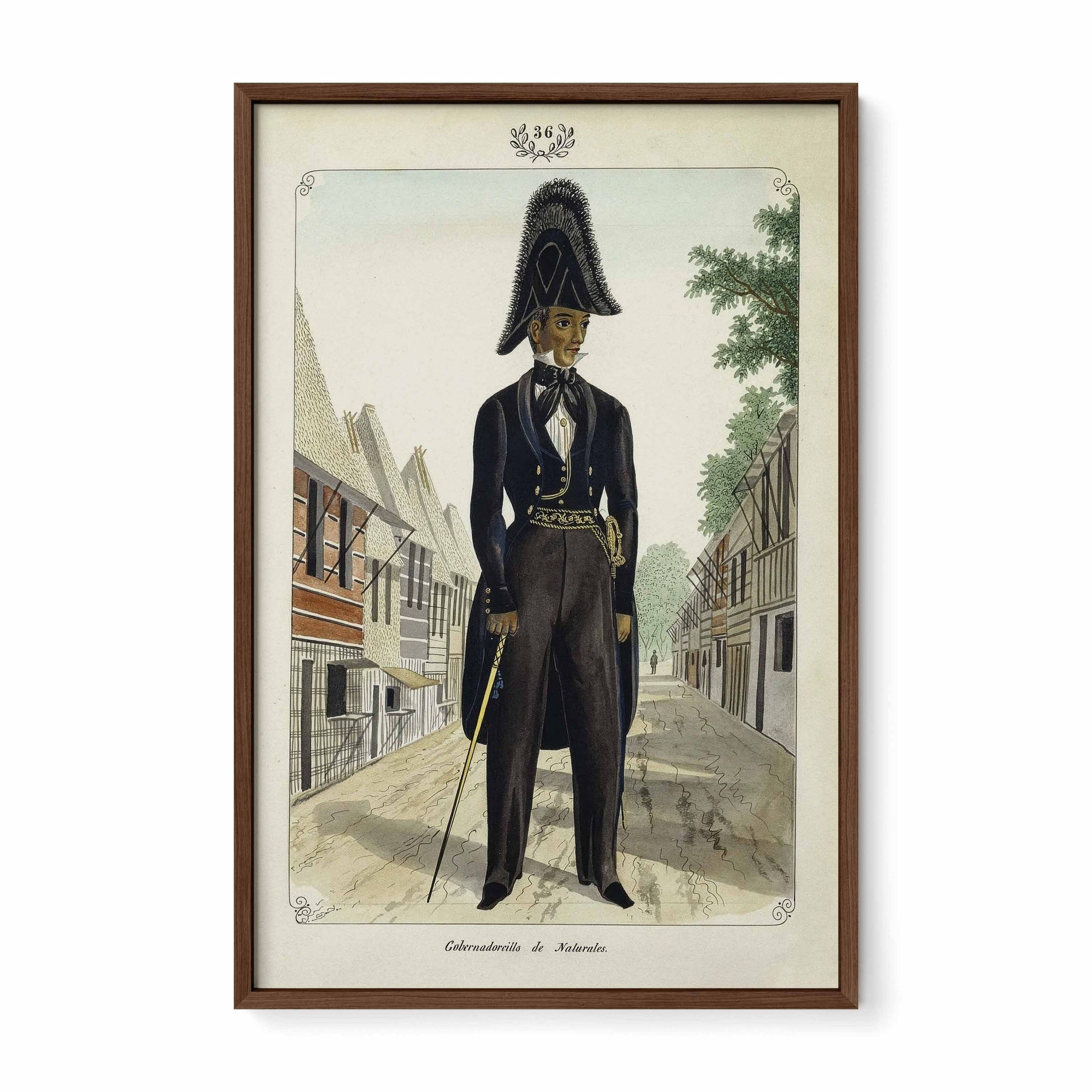 Gobernadorcillo de Naturales, 1847 by José Honorato Lozano