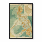 Japanese Map of the Philippines, 1944