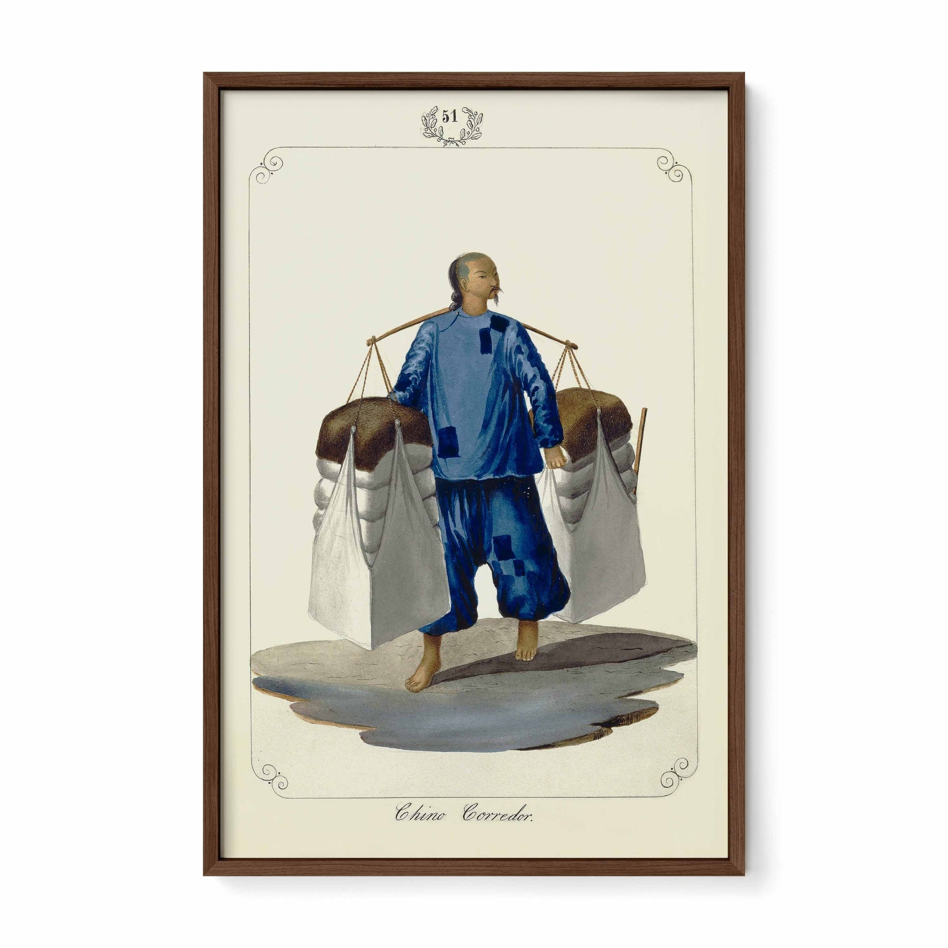 Chino Corredor, 1847 by José Honorato Lozano