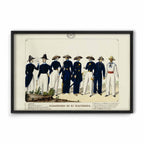 Carabineros de la Real Hacienda, 1847 by José Honorato Lozano