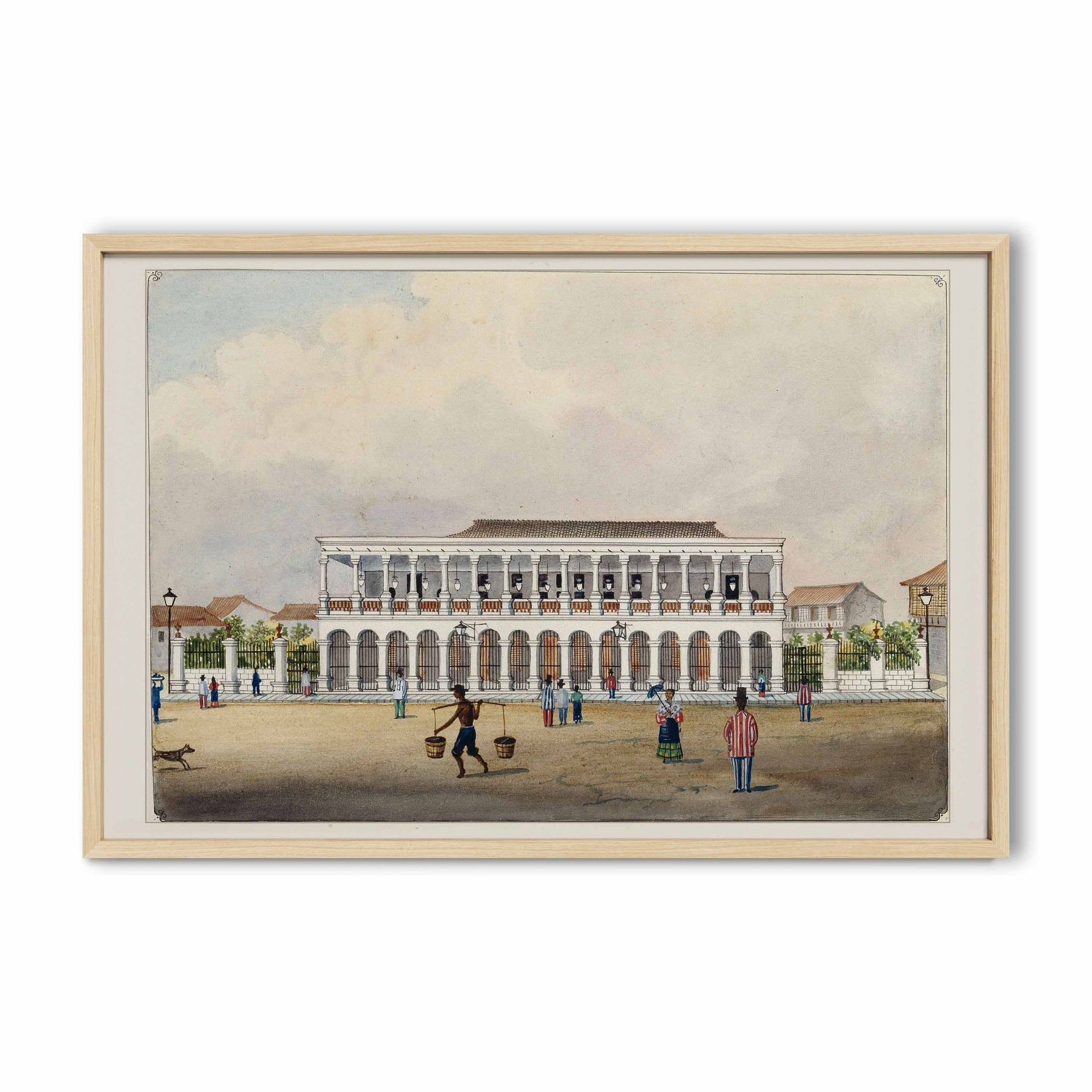 Teatro di Binondo, 1847 by José Honorato Lozano