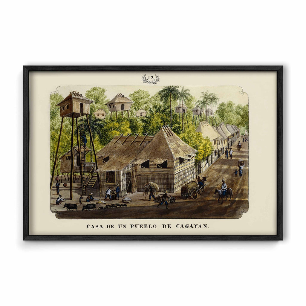 Casa de un Pueblo de Cagayan, 1847 by José Honorato Lozano