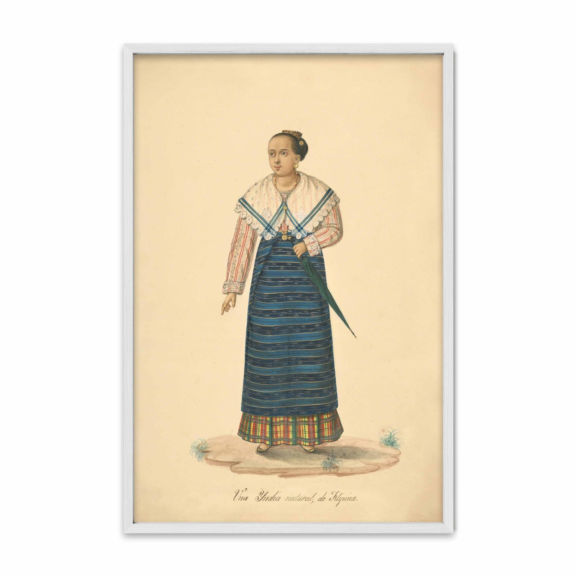 Una india natural de Filipina by Justiniano Asuncion
