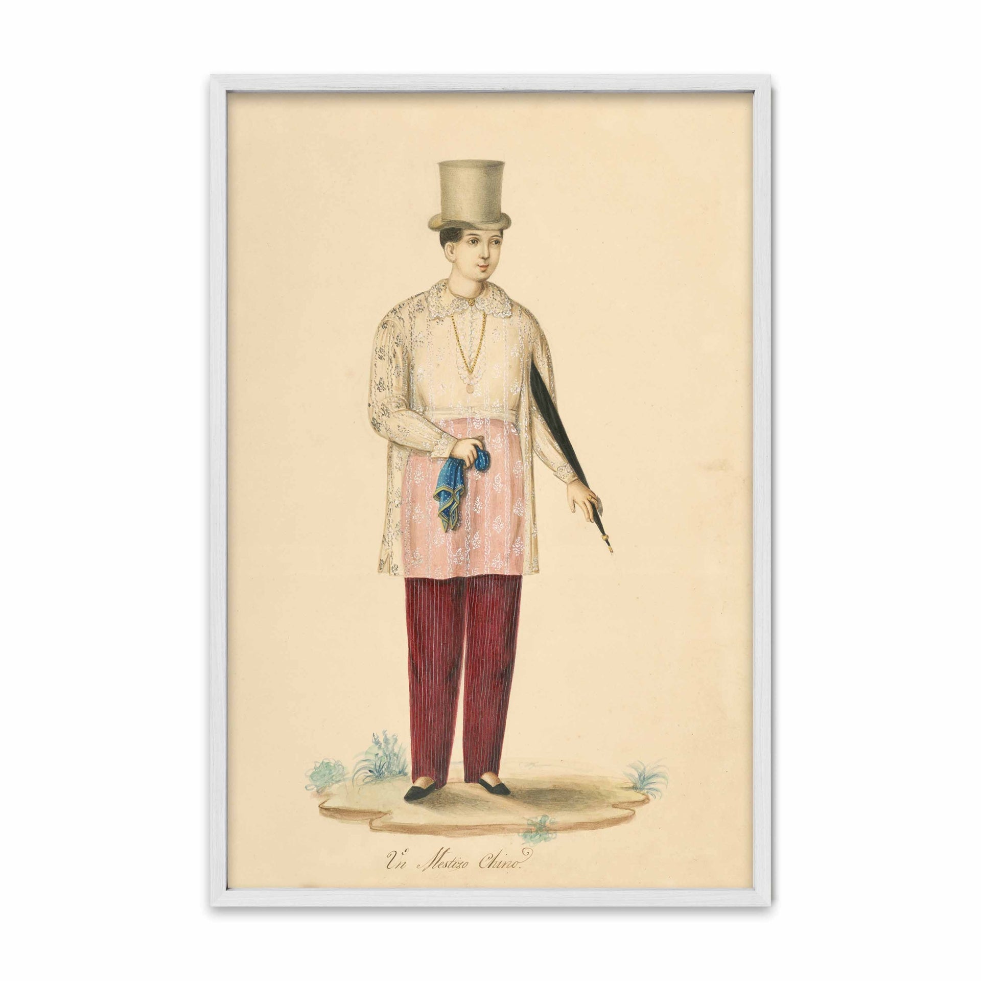Un Mestizo Chino by Justiniano Asuncion