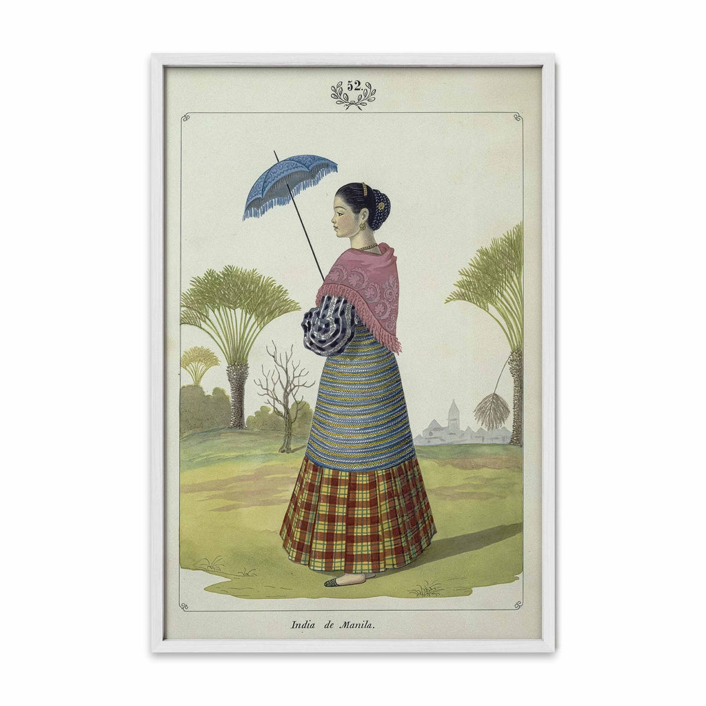 India de Manila, 1847 by José Honorato Lozano