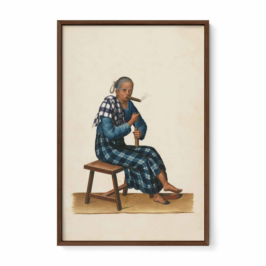 An Old Woman by Justiniano Asuncion