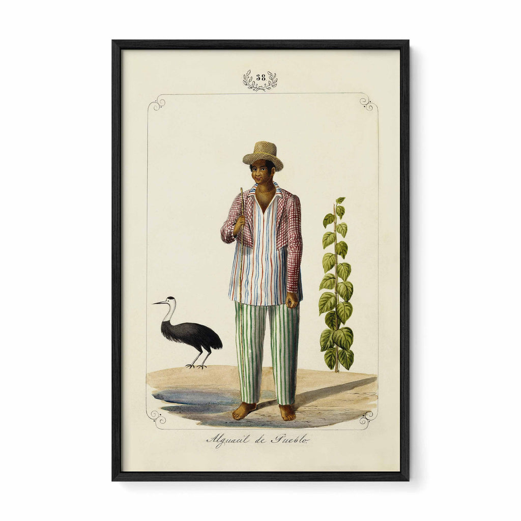 Alguacil de Pueblo, 1847 by José Honorato Lozano