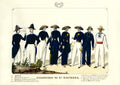 Carabineros de la Real Hacienda, 1847 by José Honorato Lozano