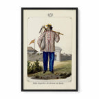Indio Carpintero del Arsenal de Cavite, 1847 by José Honorato Lozano