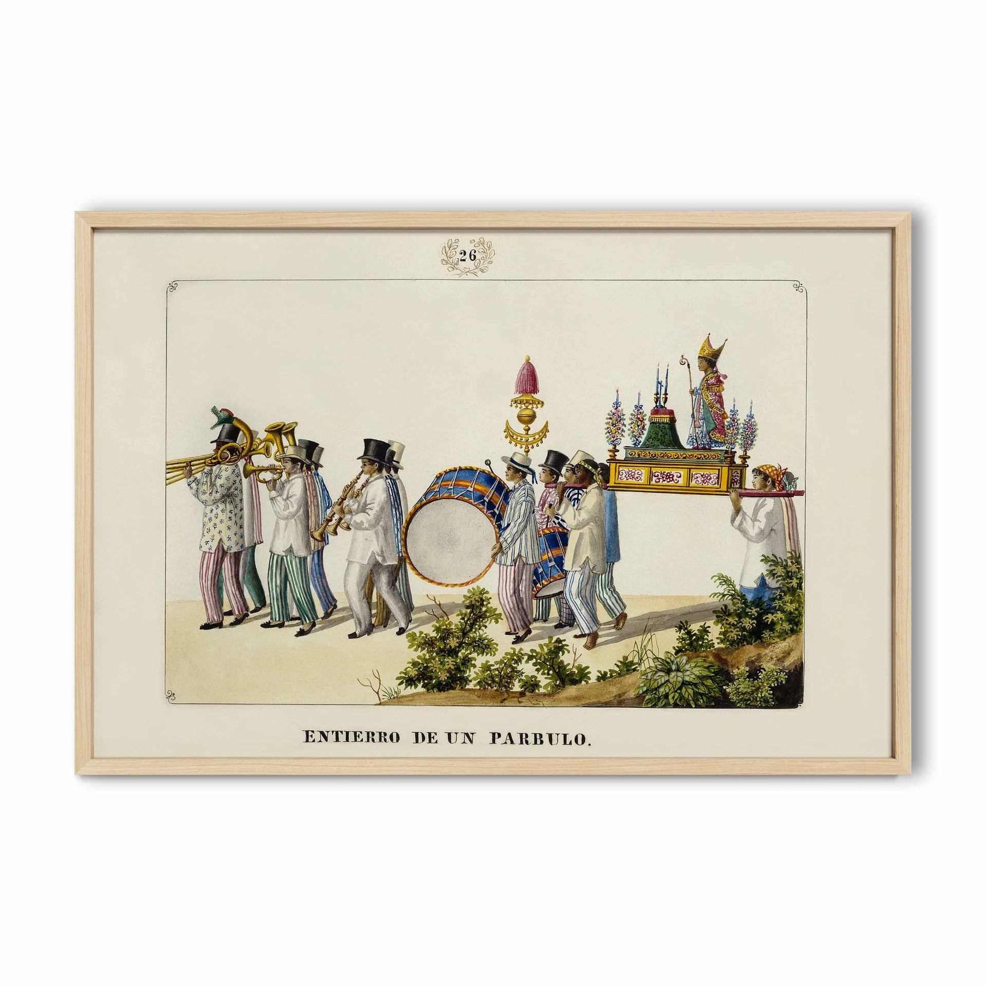 Entierro de un Párvulo, 1847 by José Honorato Lozano