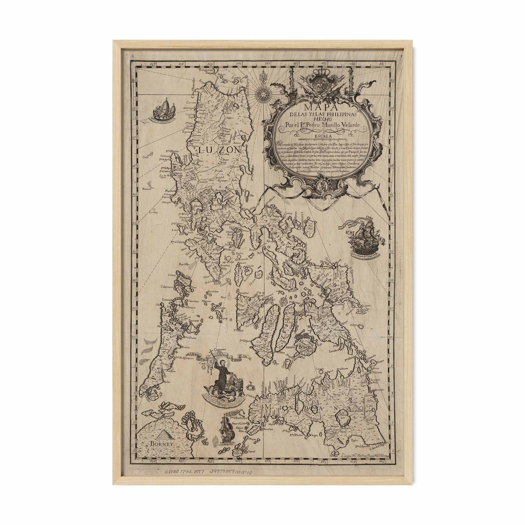 Mapa de las Yslas Philipinas, 1734 by Pedro Murillo Velarde
