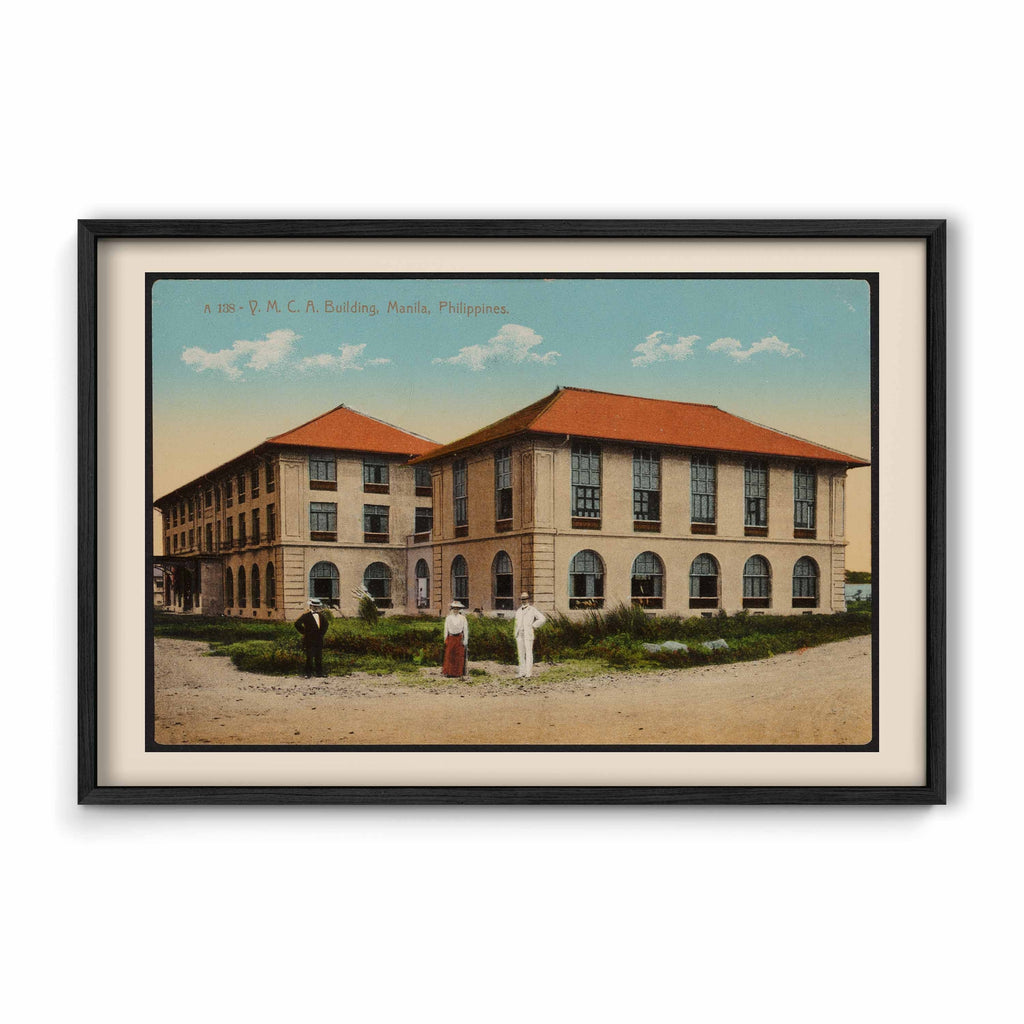 Y.M.C.A. Building, Manila - Philippine Vintage Postcard