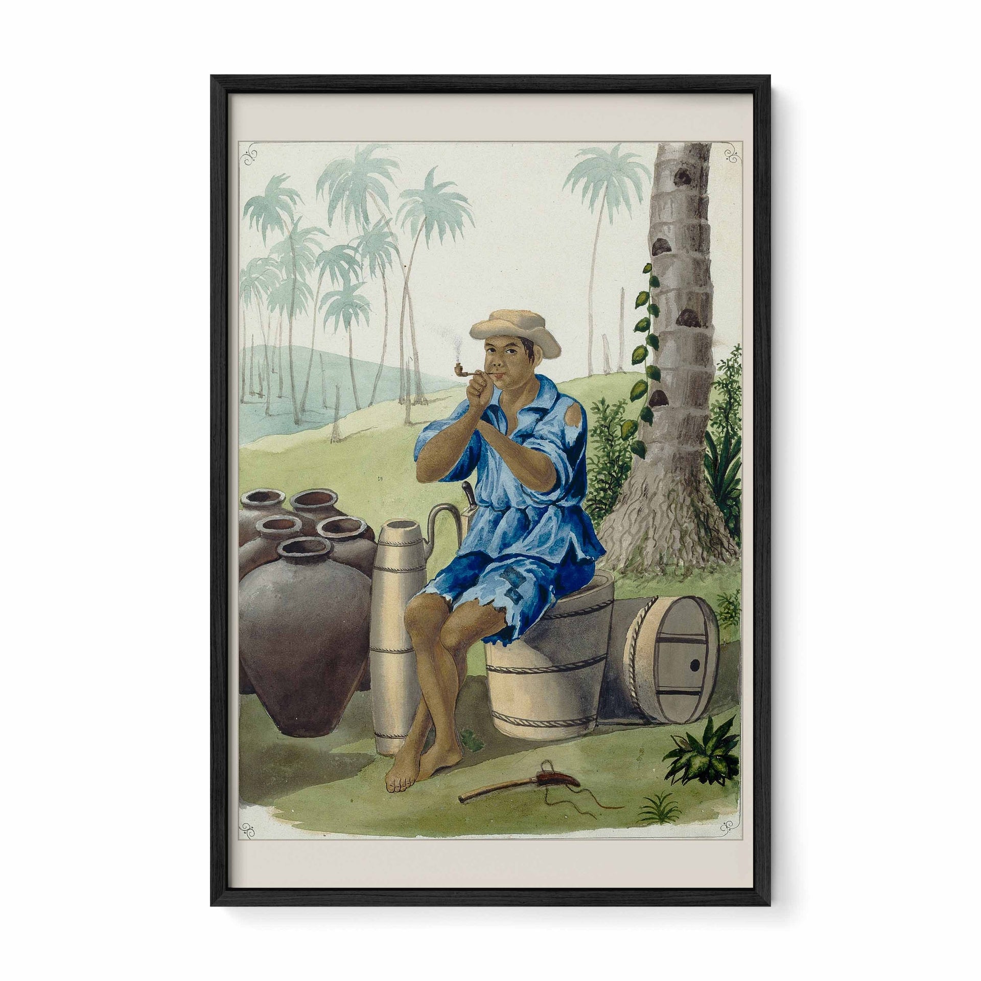 Indio Mananguetero, 1847 by José Honorato Lozano