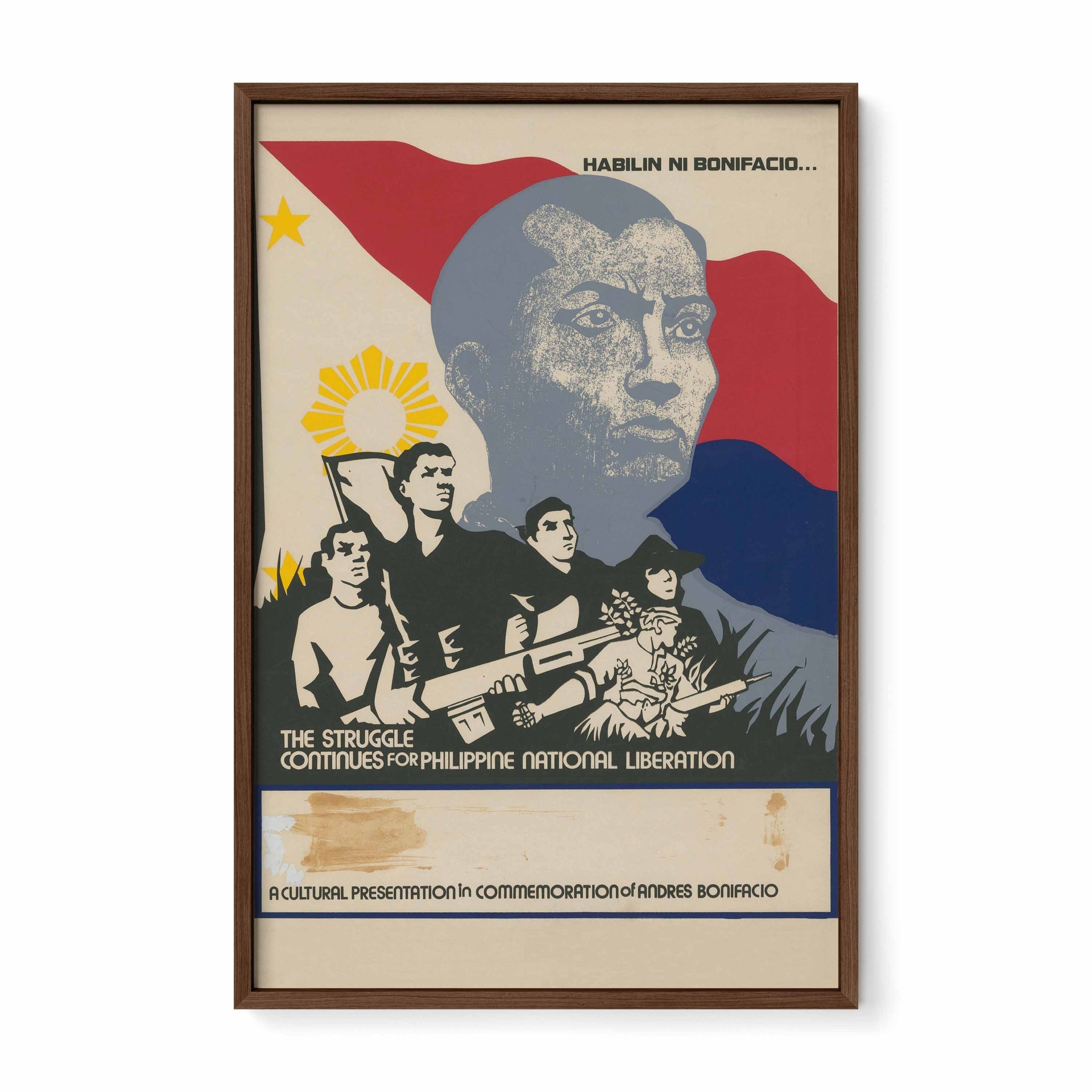 Habilin ni Bonifacio - Philippine Vintage poster