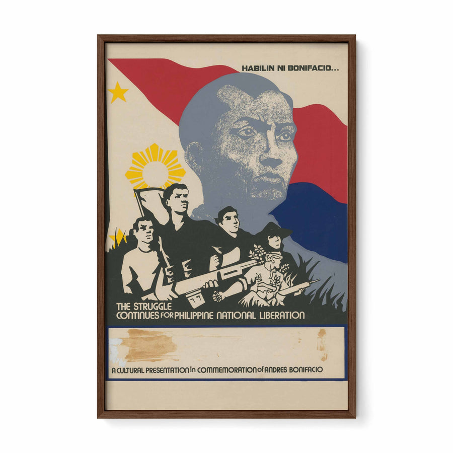 Habilin ni Bonifacio - Philippine Vintage poster