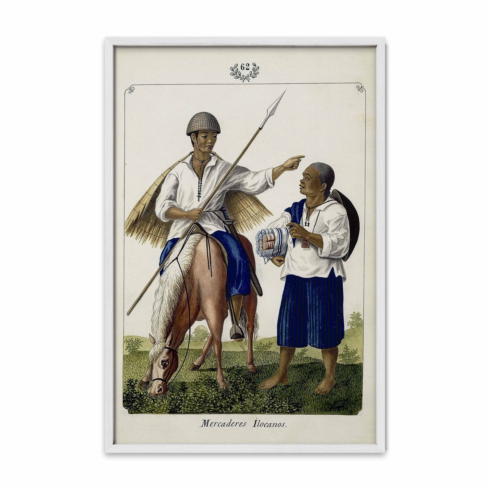 Mercaderes Ilocanos, 1847 by José Honorato Lozano