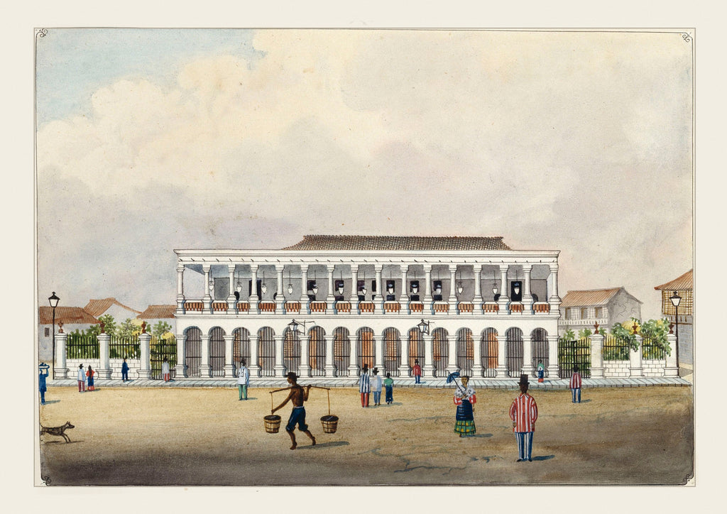 Teatro di Binondo, 1847 by José Honorato Lozano