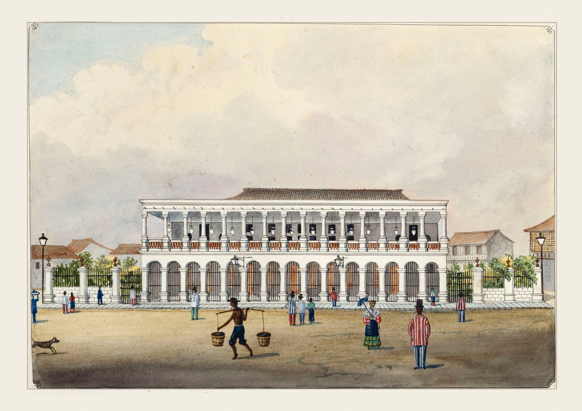 Teatro di Binondo, 1847 by José Honorato Lozano