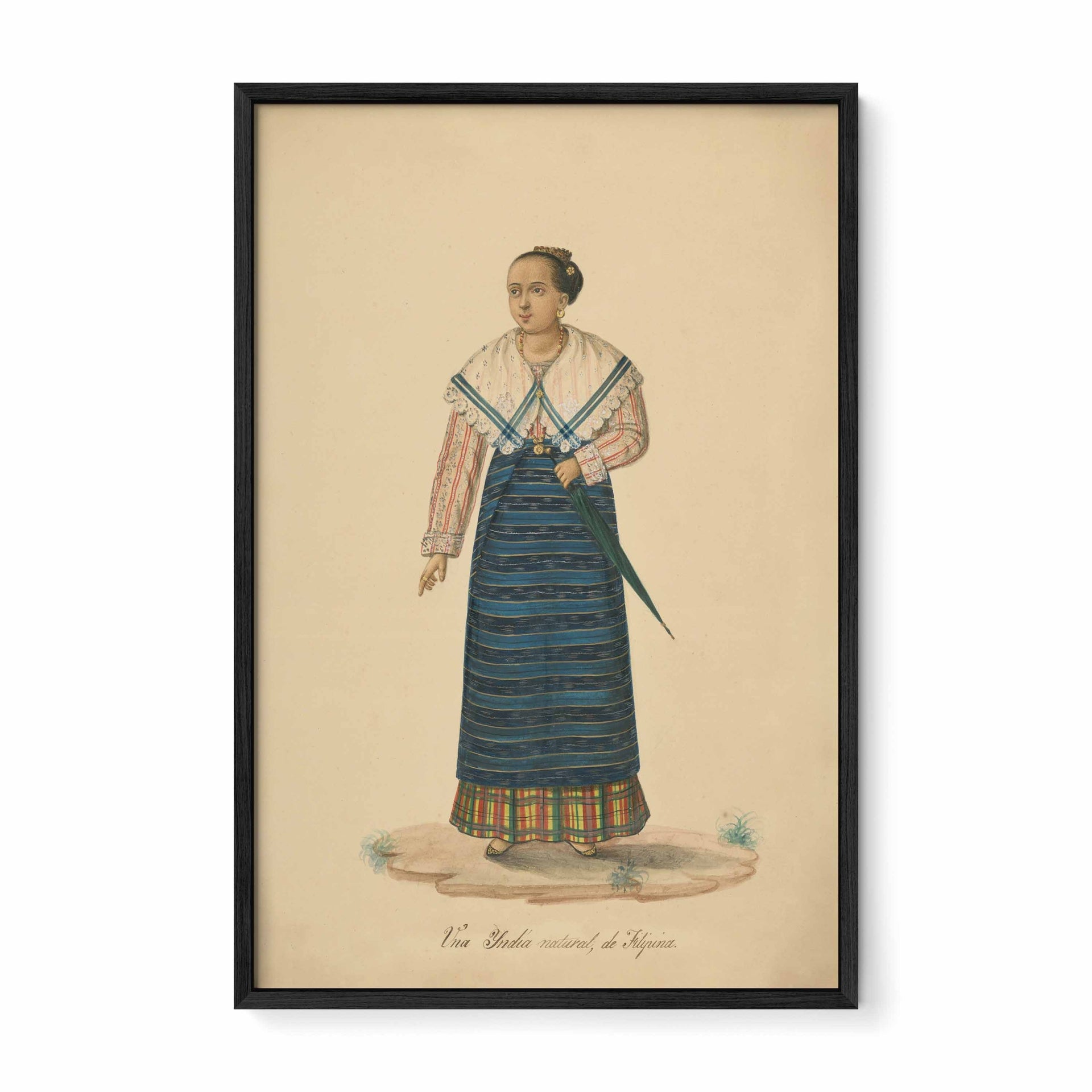 Una india natural de Filipina by Justiniano Asuncion