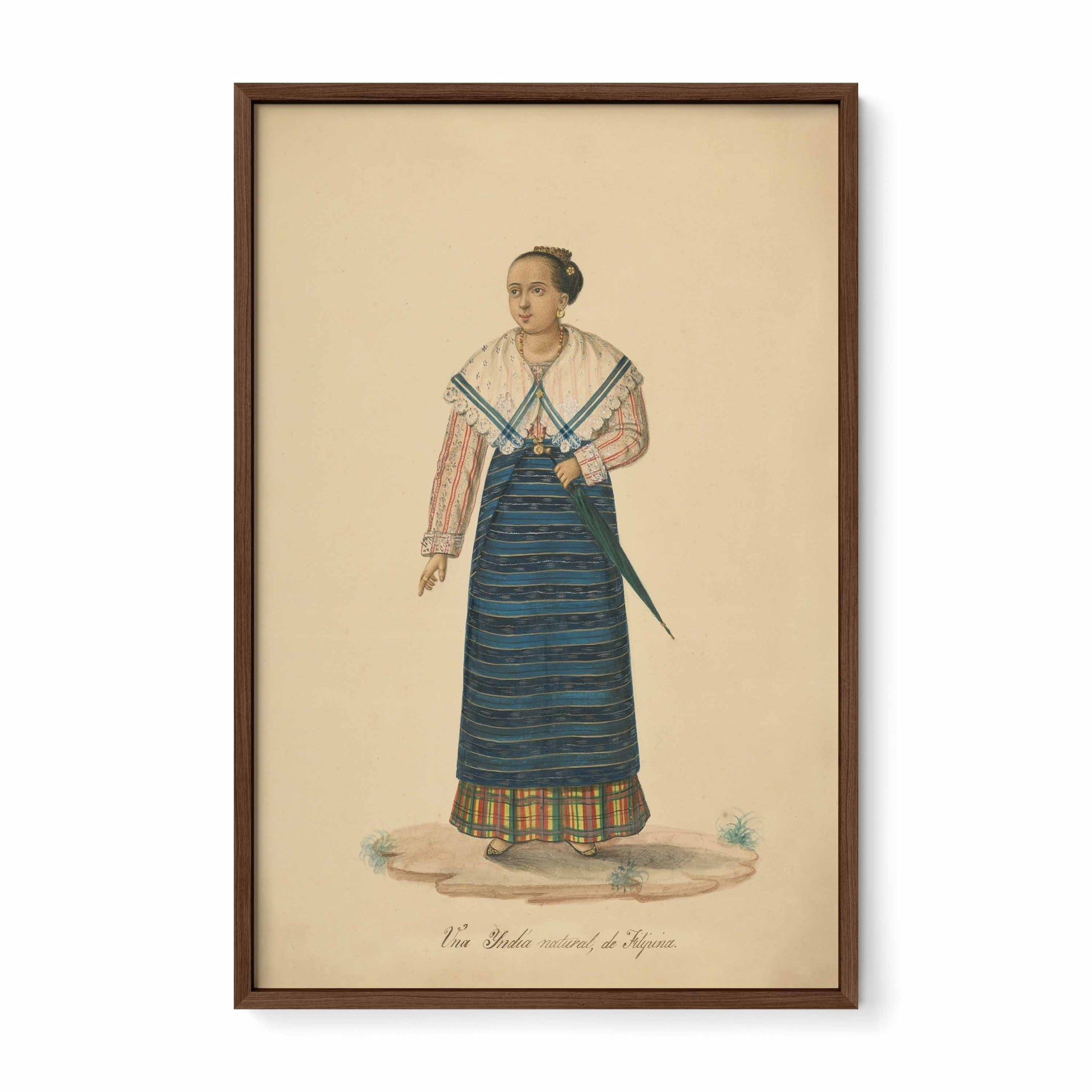 Una india natural de Filipina by Justiniano Asuncion