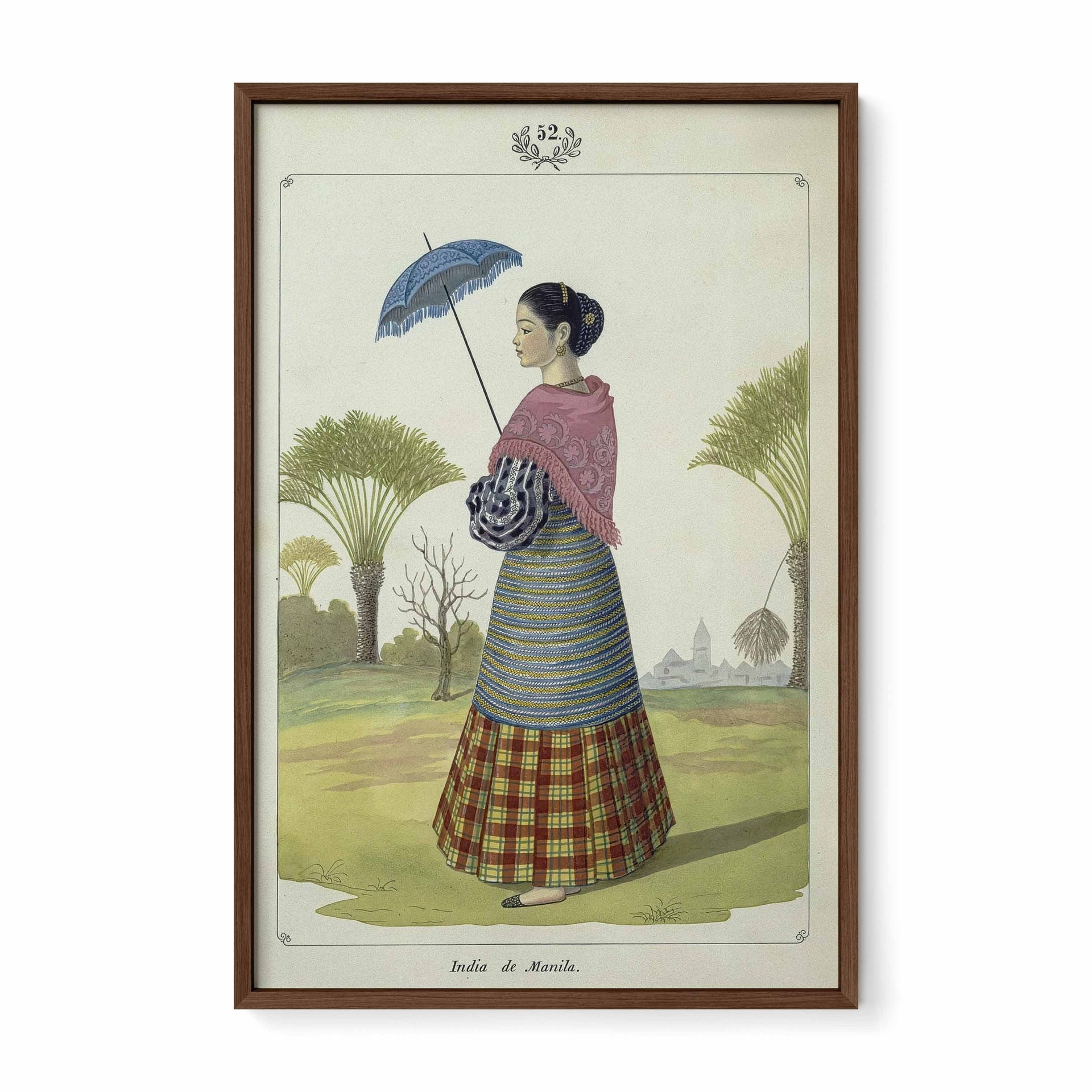 India de Manila, 1847 by José Honorato Lozano