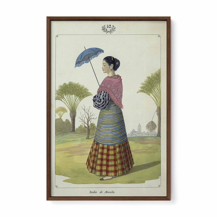 India de Manila, 1847 by José Honorato Lozano