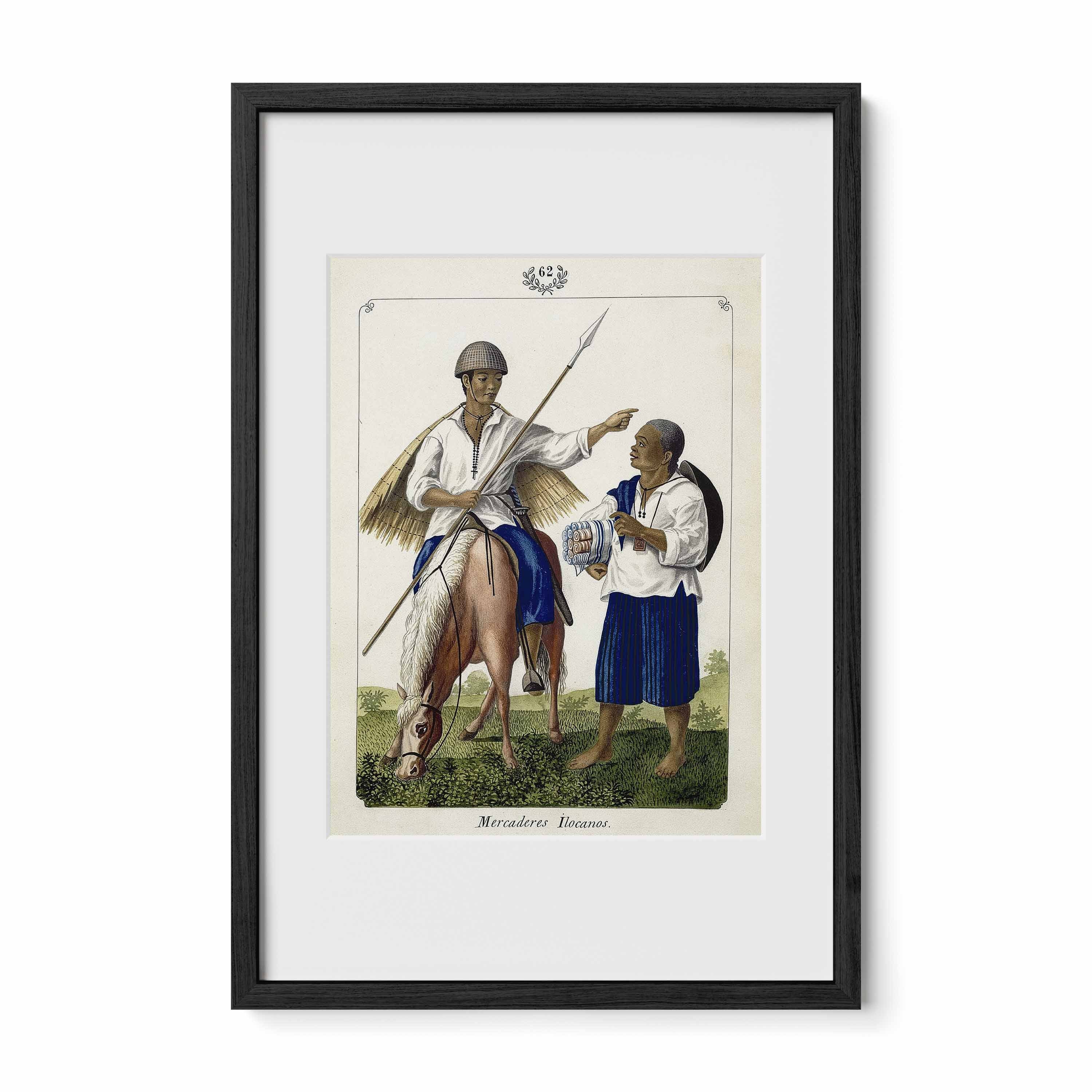 Mercaderes Ilocanos, 1847 by José Honorato Lozano