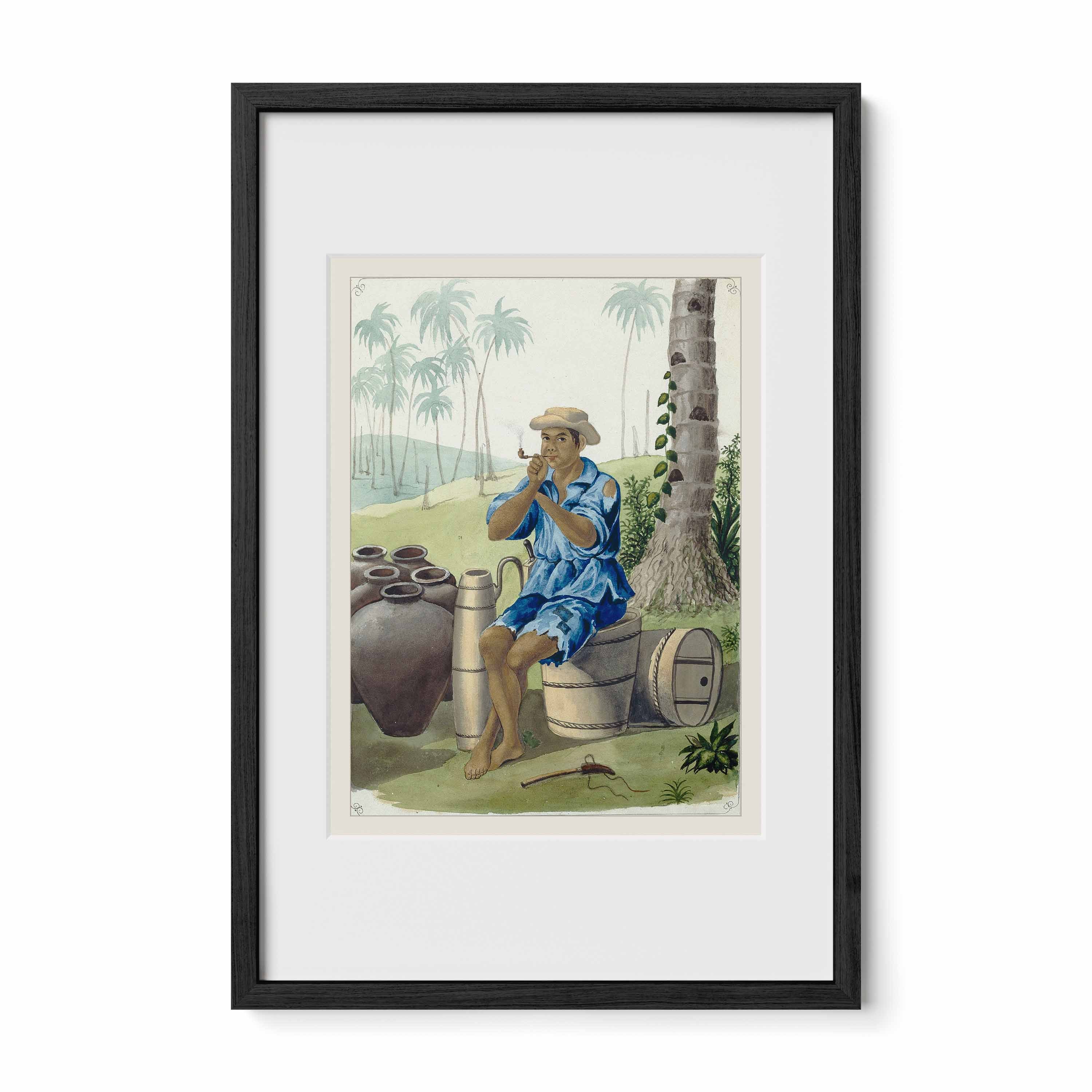 Indio Mananguetero, 1847 by José Honorato Lozano