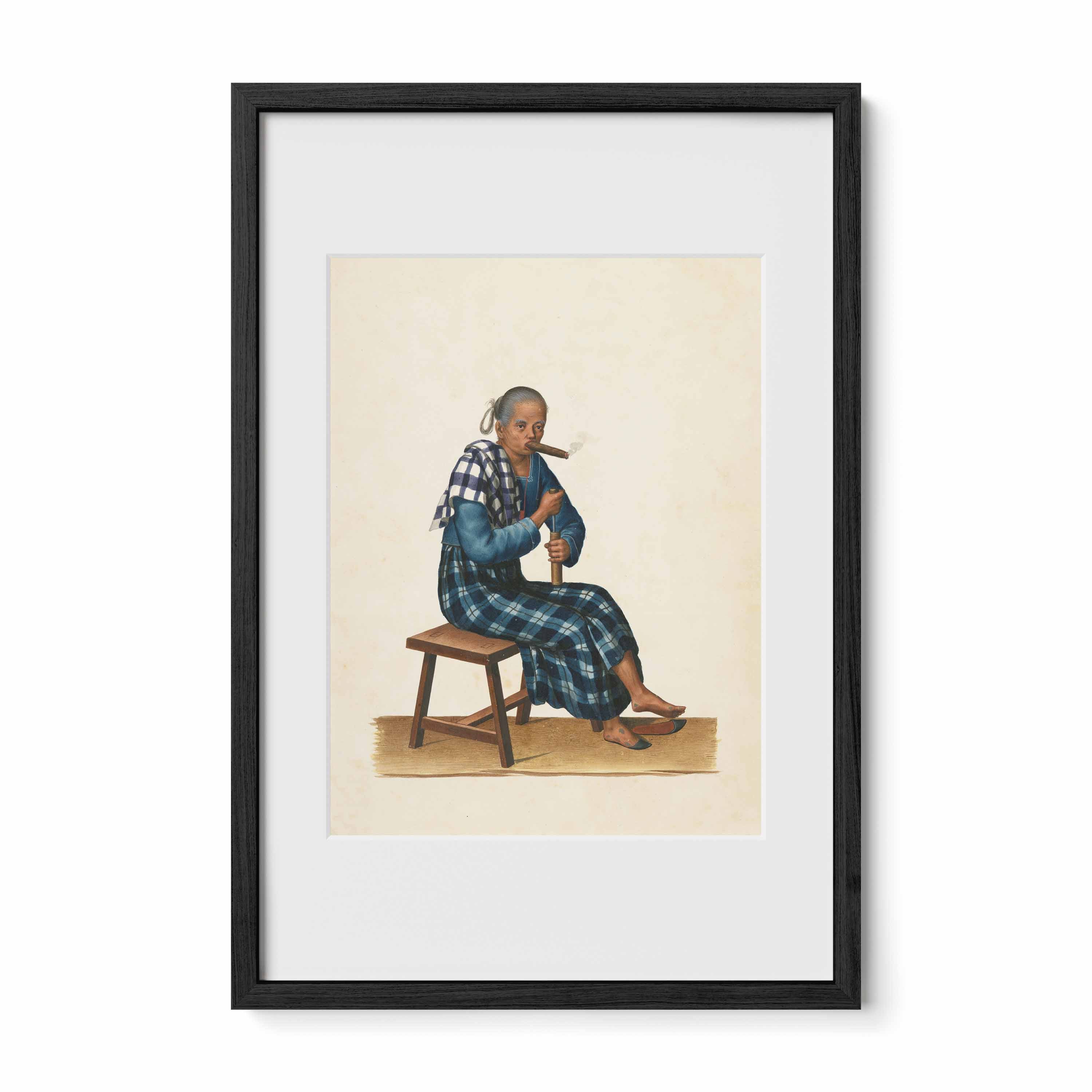 An Old Woman by Justiniano Asuncion