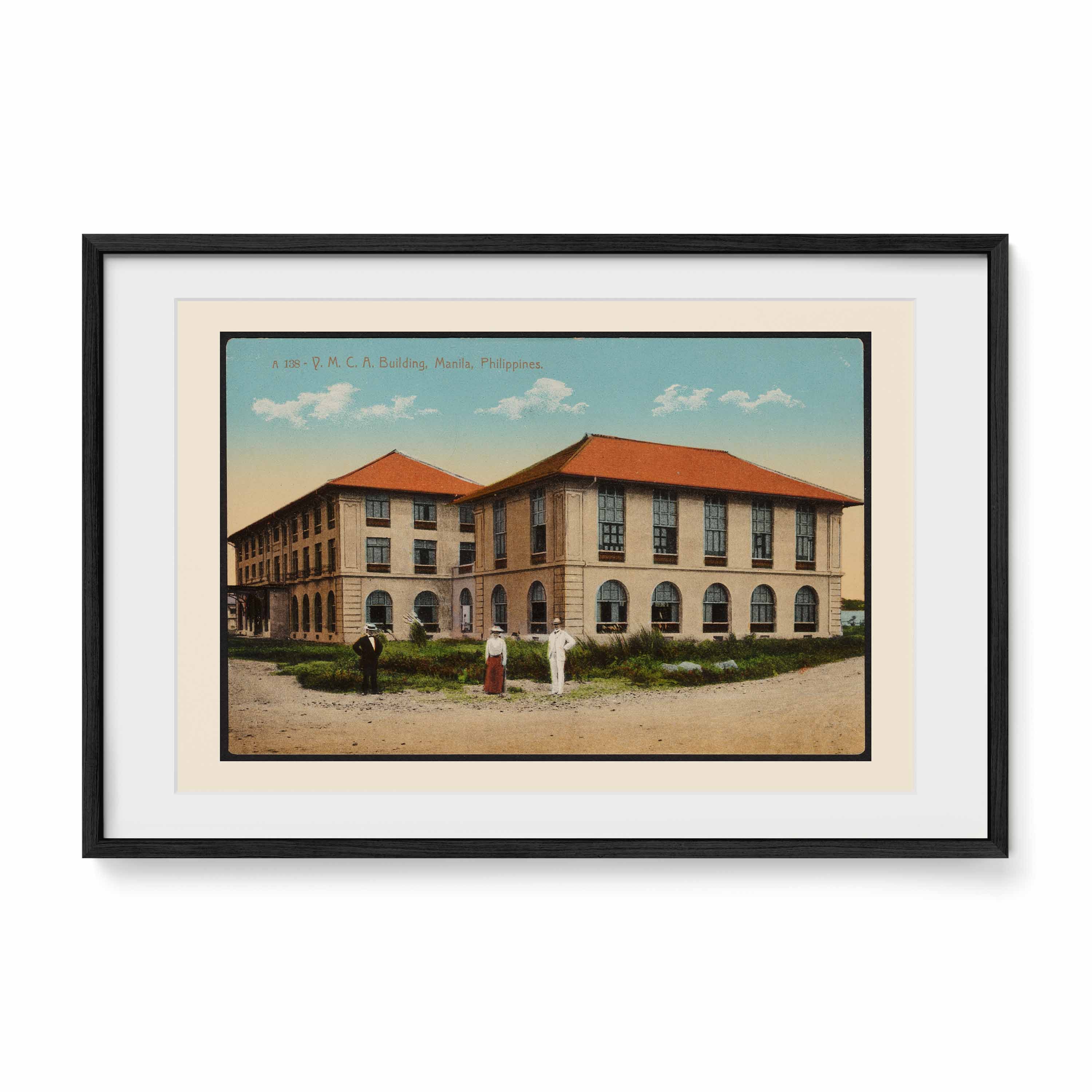 Y.M.C.A. Building, Manila - Philippine Vintage Postcard