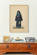 A Damsel Going to Early Mass by Justiniano Asuncion