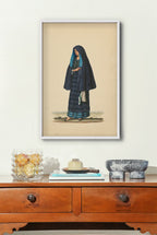 A Damsel Going to Early Mass by Justiniano Asuncion