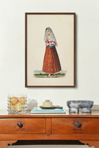 A Señorita Walking to Church in the Daytime by Justiniano Asuncion