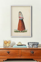 A Señorita Walking to Church in the Daytime by Justiniano Asuncion