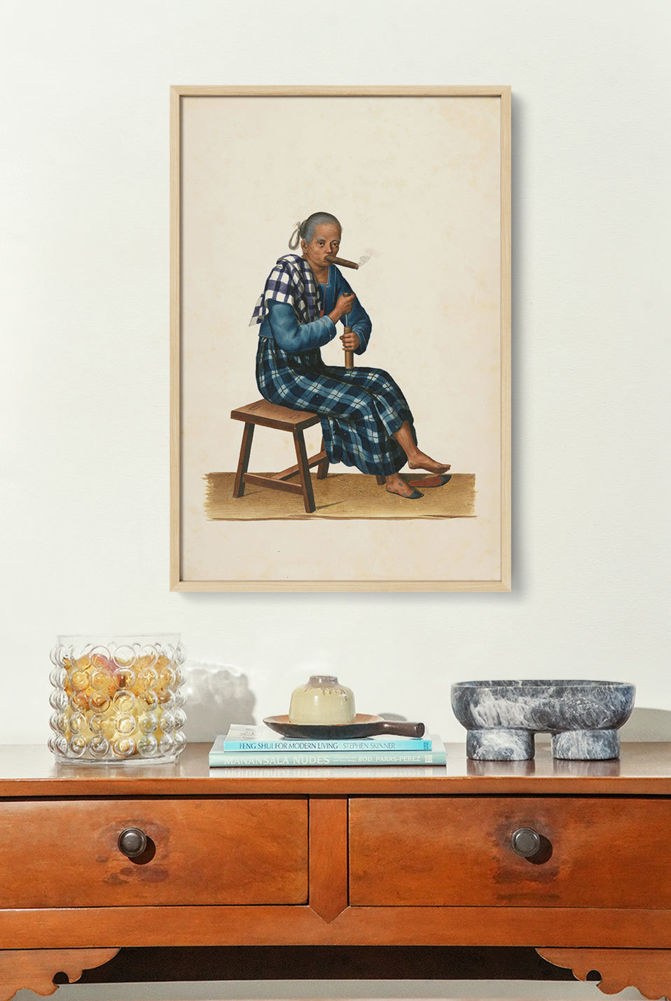 An Old Woman by Justiniano Asuncion